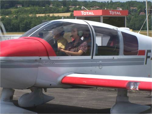 Dés votre premier vol, vous êtes en place pilote