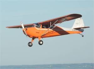 Vol en patrouille avec un aeronca