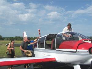 les dernières consignes avant de monter sur les ailes