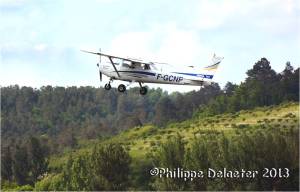 Le cessna 152 au decollage