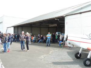 La foule des grands jours à l'aéroclub