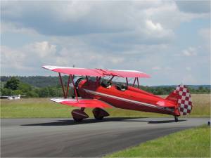 Le boeing Stearman au point d'arret 29