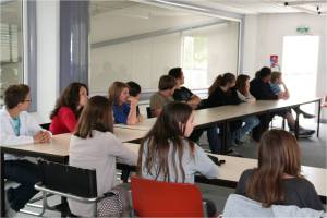 Tout le monde était captivé à l'écoute du déroulé de la carrière aéronautique de Jean-Pierre