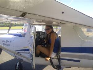 Ariane au retour de son premier vol seul à bord.