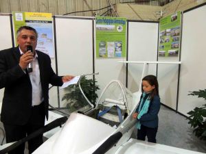 Un des tirage au sort avec la participation d'Eric l'animateur de la foire