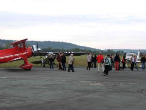 la visite des avions de collection