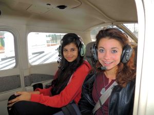 En place arriere sur cessna 172