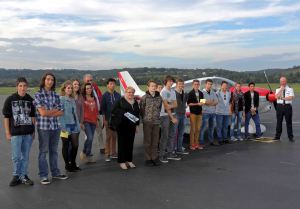 le groupe des laureats de l'apres-midi