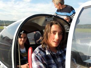 un autre groupe à bord du DR400