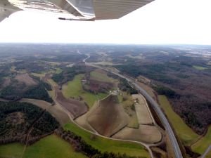 L'autoroute A89 au décollage de Périgueux