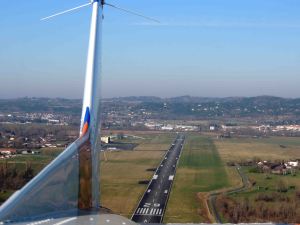 decollage de Périgueux