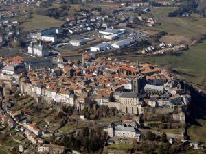 La ville de Saint-Flour
