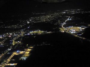 Les lumières de Périgueux par vent traversier