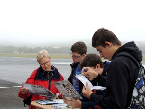 Le stand de l'armée de l'air