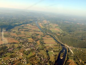 La riviere Dordogne a Calviac