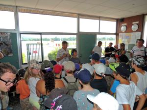 Le 18 juillet journée CPA avec un centre de loisirs