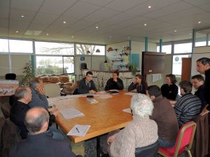 Tous les élèves à l'écoute de Maxime