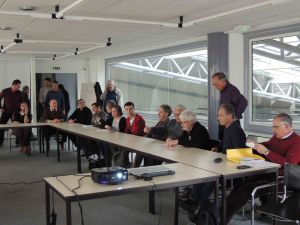 émargement sur la feuille-de-présence