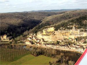 Le village de La Roque Gageac