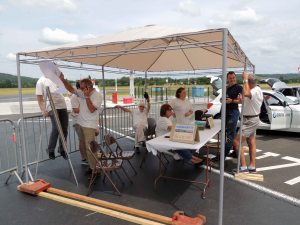 L'accueil pour les baptêmes de l'air