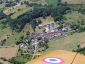 le village d'Ajat vu du T6