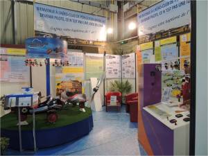 Le stand de l'aéroclub de Périgueux