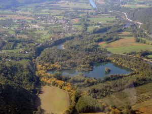 Les zones humides de la vallee de la Dordogne