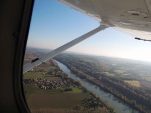 Au décollage d'Agen