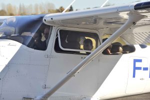 Embarquement à bord du Cessna 172