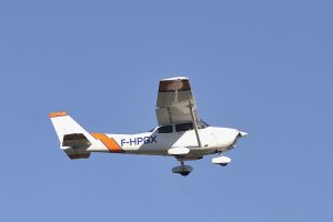 Le décollage du Cessna 172