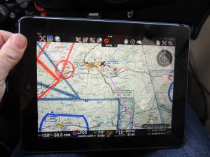 Paramétrage de l'Ipad au départ de Périgueux