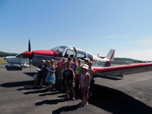 Une première les enfants de Bassillac participent aux activités du Centre Pédagogique Aéronautique