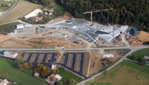 Etat d'avancement du chantier de Lascaux 4 au 17 octobre