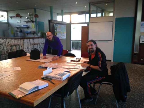 La préparation de la navigation au club house