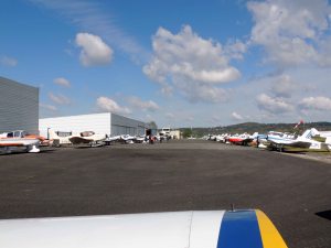 Le parking des avions