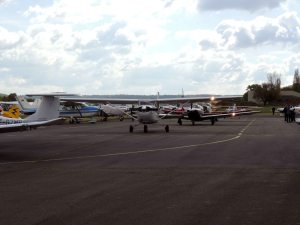 Le départ des avions