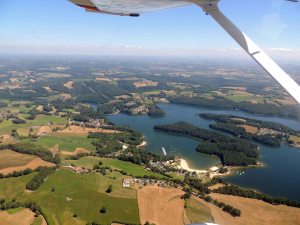 Le lac-La Roque Brou