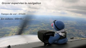 Grover supervise la navigation