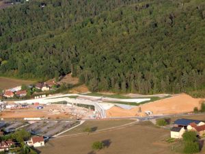 Le Bâtiment de Lascaux 4 en cours d'achèvement