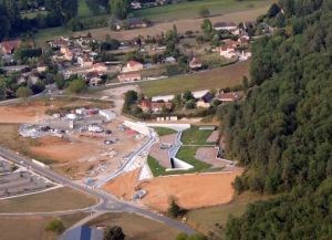 Le Bâtiment de Lascaux 4 en cours d'achèvement
