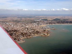 Le port et la plage de Royan