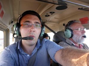 L'équipage du Cessna 172