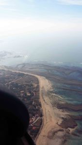 La cote nord de l'ile d'oléron